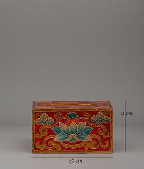 Wooden Tissue Holder | 15cm Decorative Tissue Box