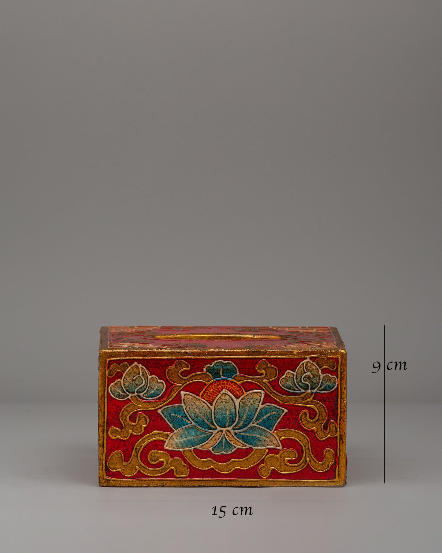 Wooden Tissue Holder | 15cm Decorative Tissue Box