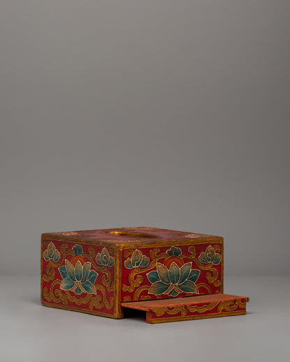 Wooden Tissue Holder | 15cm Decorative Tissue Box