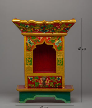 Wooden Altar Temple | Sacred Home and Pooja Decor