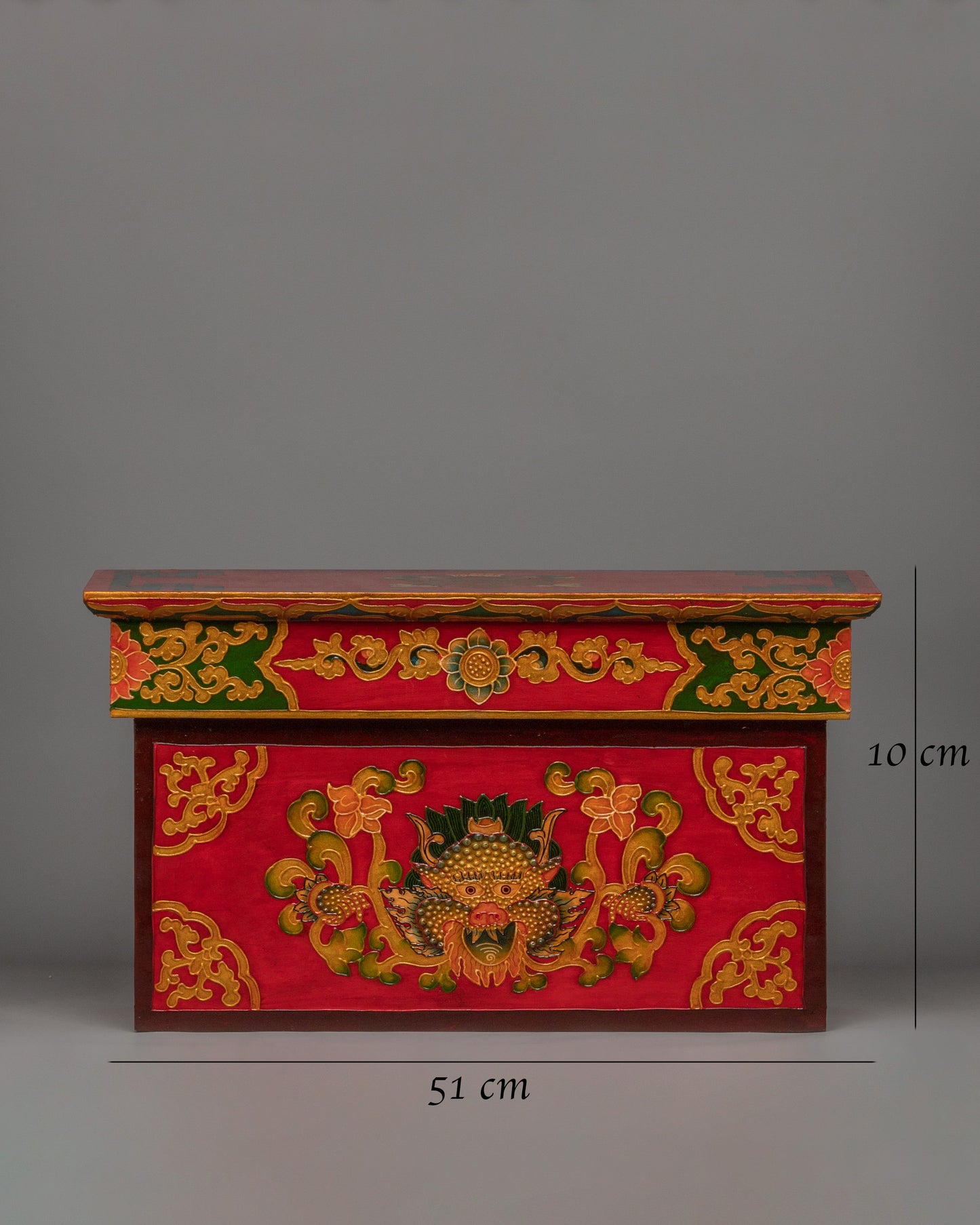 Wooden Folding Table for Shrine | Tibetan Decor