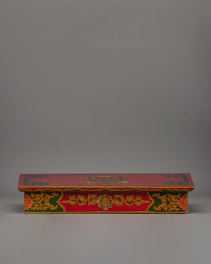 Wooden Folding Table for Shrine | Tibetan Decor