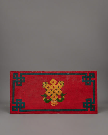 Wooden Folding Table for Shrine | Tibetan Decor