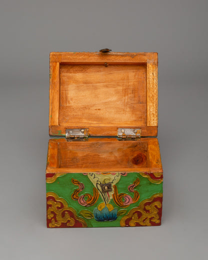 Altar Tibetan Box | Sacred Storage for Ritual Essentials