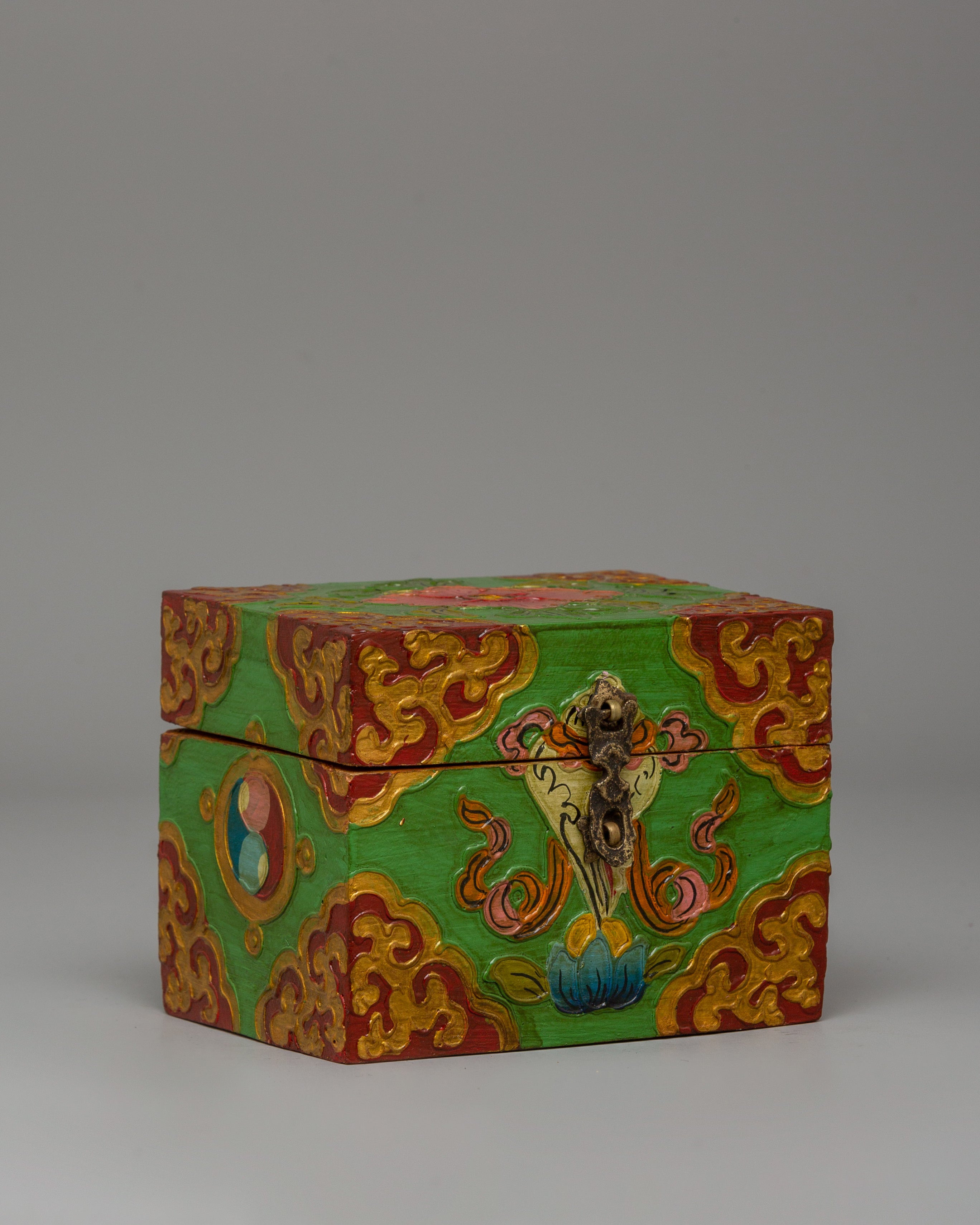 Altar Tibetan Box | Sacred Storage for Ritual Essentials