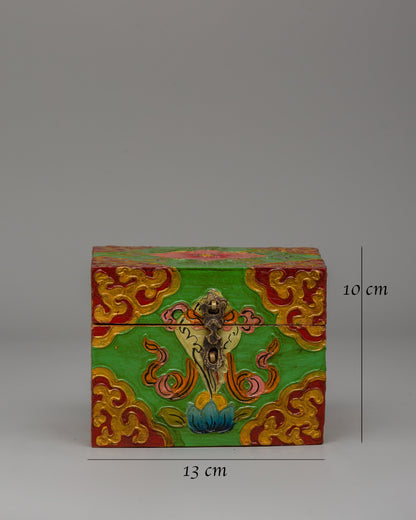 Altar Tibetan Box | Sacred Storage for Ritual Essentials