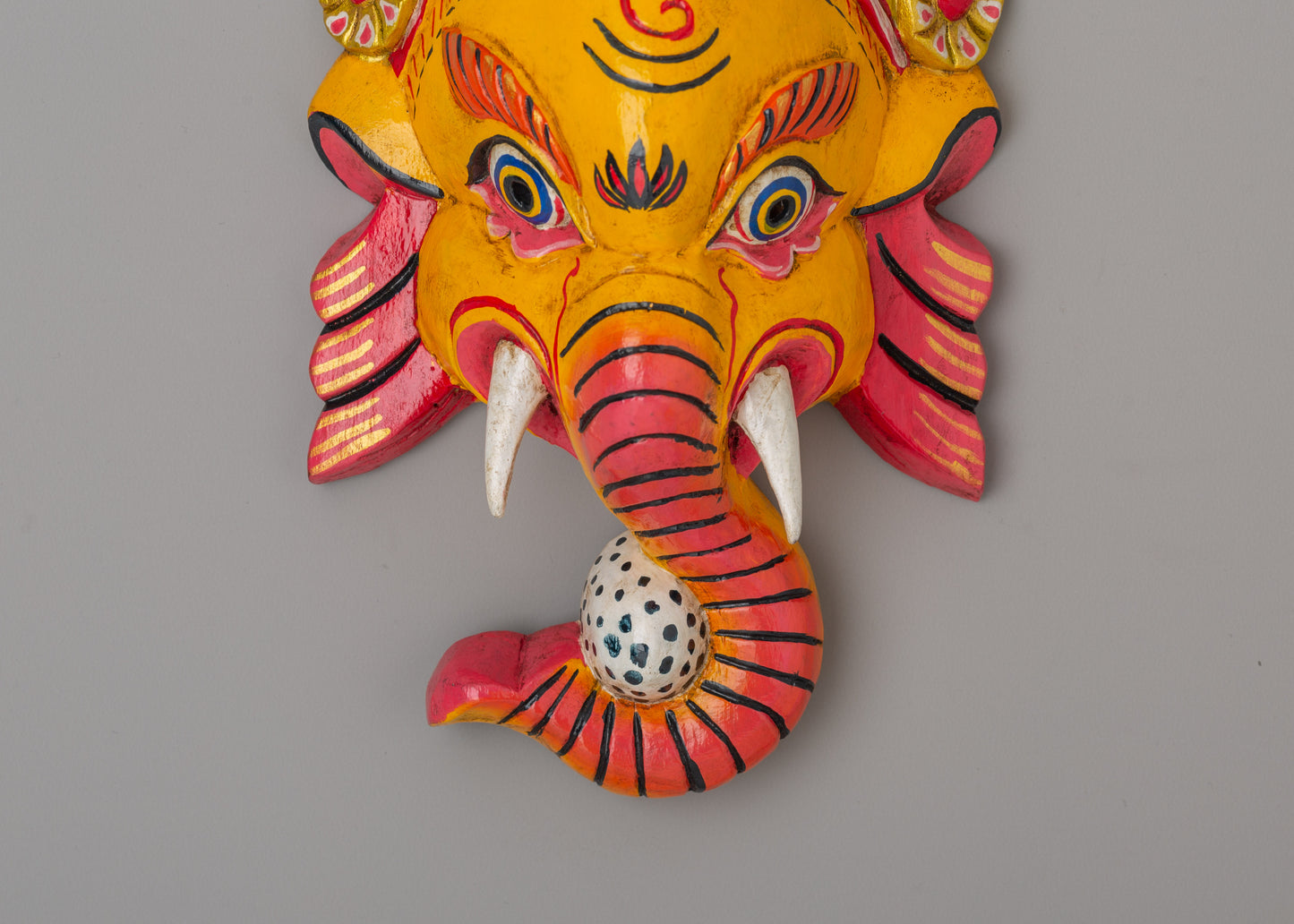 Lord Ganesha Mask | Blessings and Prosperity Art