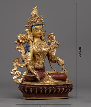 White Tara Long Life Deity 