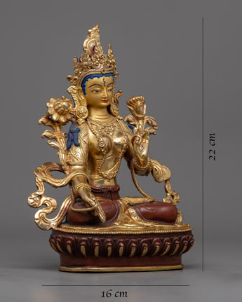 White Tara Long Life Deity 