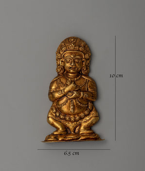 Copper Body Mahakala Statue | The Protector Deity of Power & Transformation