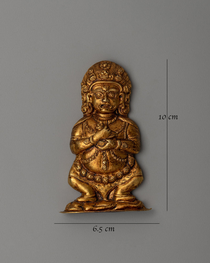 Copper Body Mahakala Statue | The Protector Deity of Power & Transformation