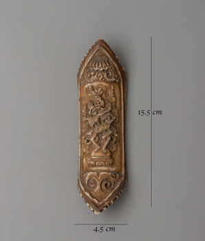 Chitipati Buffalo Bone Wall Decor | Symbol of Transformation & Protection