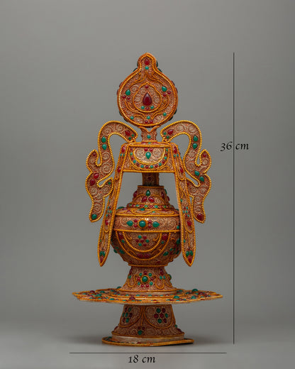 Long Life Vase for Shrine | A Symbol of Prosperity