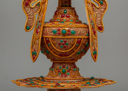 Long Life Vase for Shrine | A Symbol of Prosperity