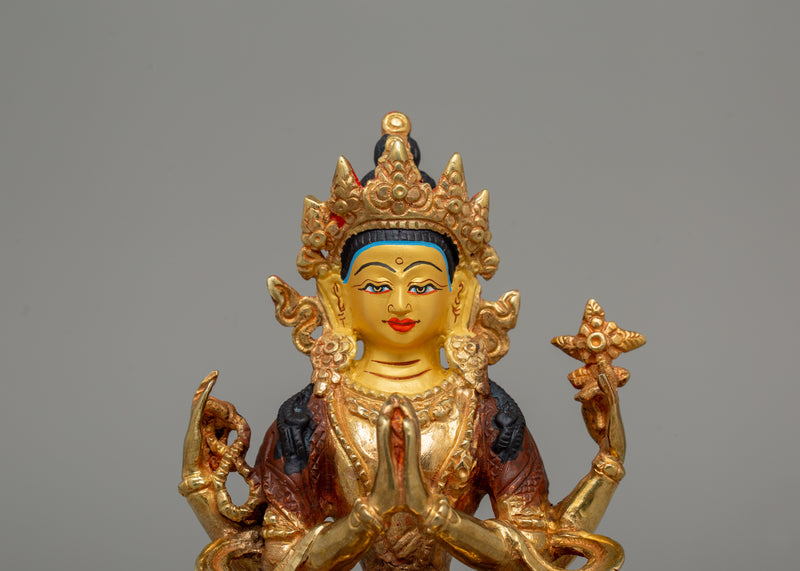 Chenrezig Bodhisattva Figure | The Embodiment of Compassion