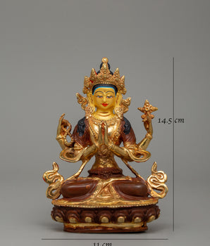Chenrezig Bodhisattva Figure | The Embodiment of Compassion
