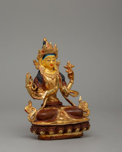 Chenrezig Bodhisattva Figure | The Embodiment of Compassion