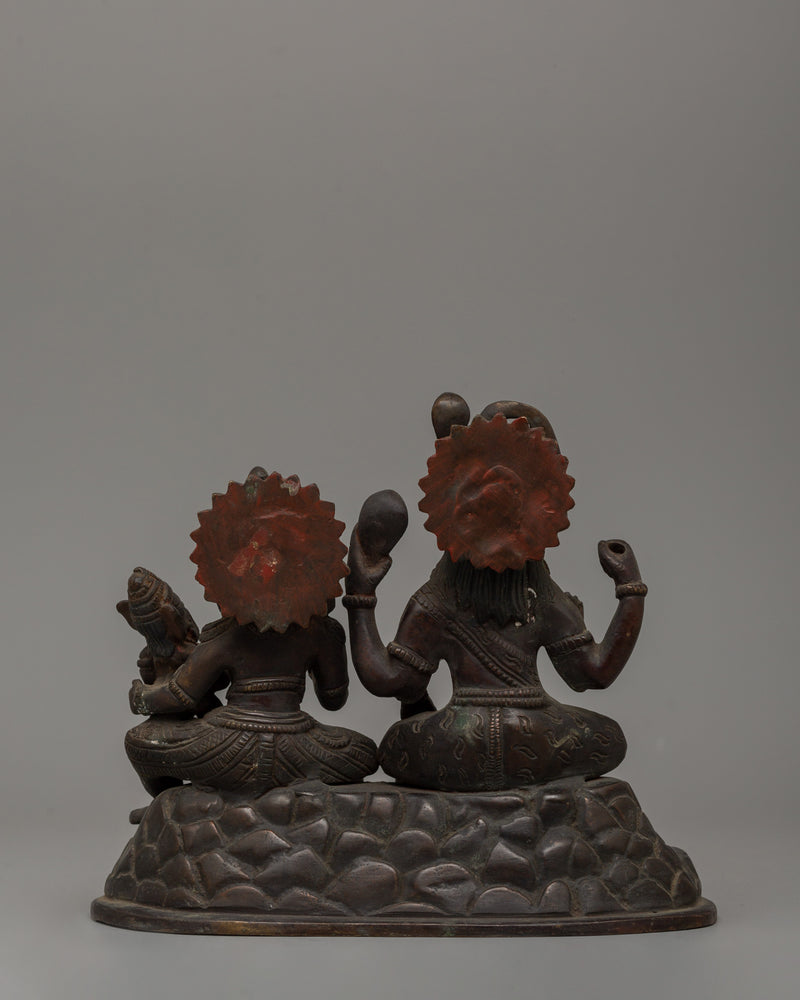 Shiva Family Statue | Handcrafted Hindu Deity