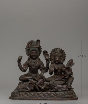Shiva Family Statue | Handcrafted Hindu Deity