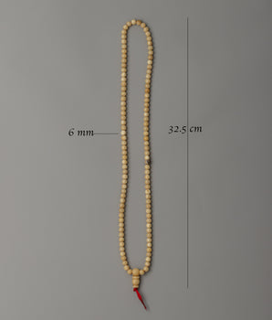 Yak Bone Buddhist Mala |  Perfect for Spiritual Practices