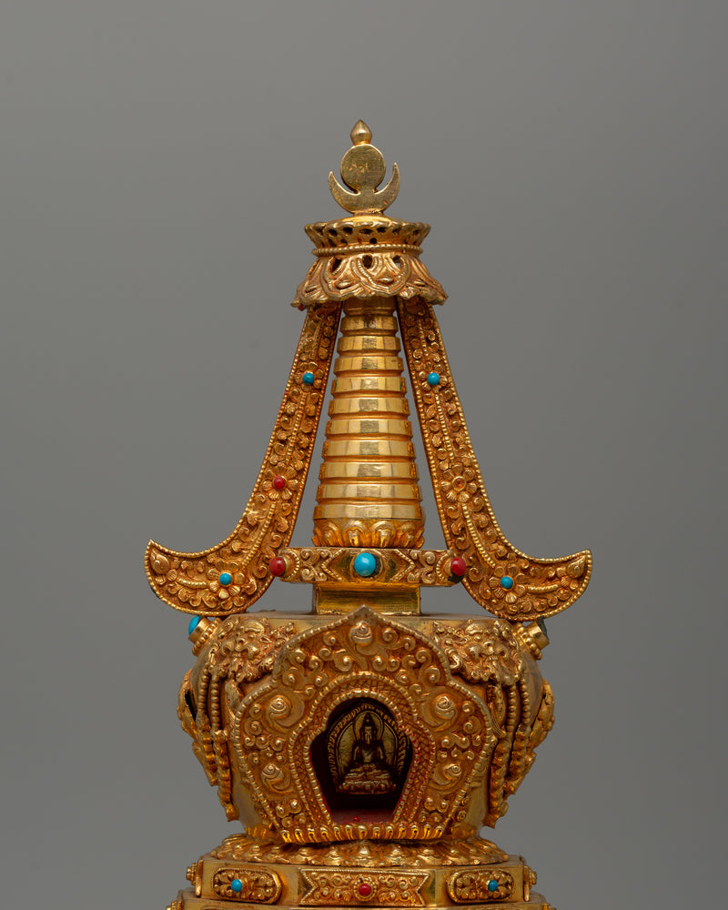 Buddhist Stupa of Reconciliation | Sacred Buddhist Shrine Artifact