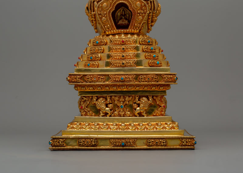 Buddhist Stupa of Reconciliation | Sacred Buddhist Shrine Artifact