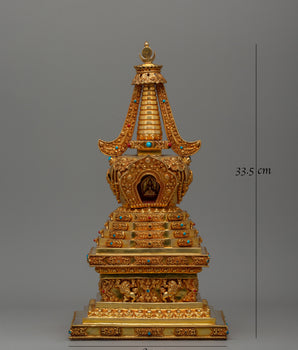 Buddhist Stupa of Reconciliation | Sacred Buddhist Shrine Artifact