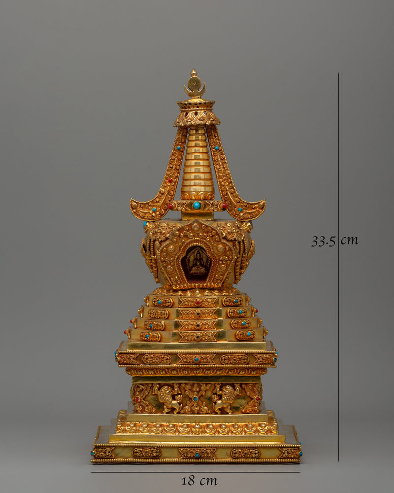 Buddhist Stupa of Reconciliation | Sacred Buddhist Shrine Artifact