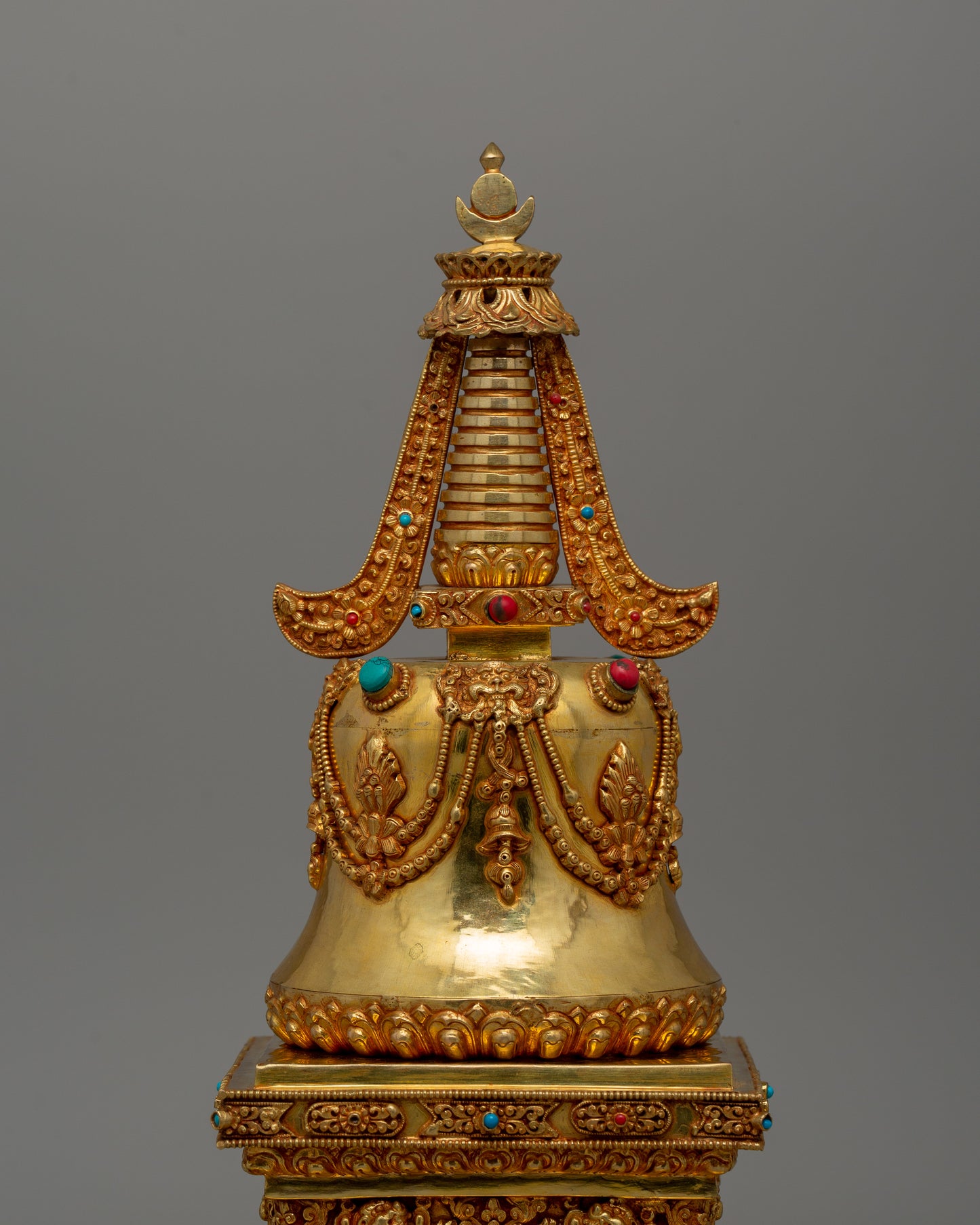 Buddhist Nirvana Stupa | Sacred Buddhist Symbol of Enlightenment and Transcendence