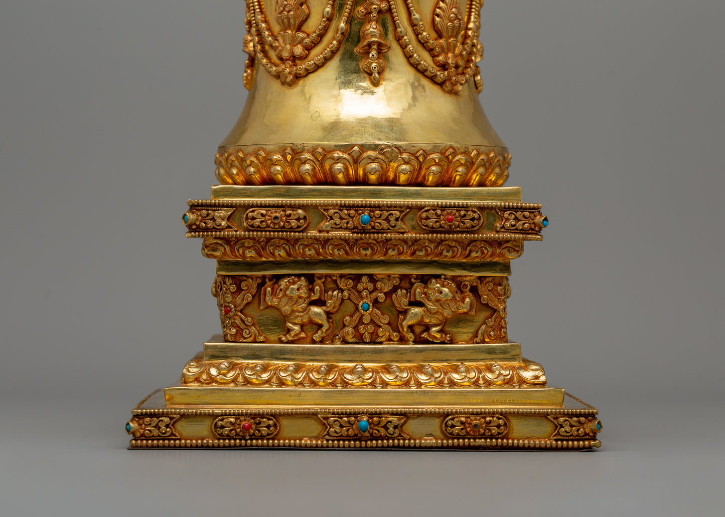 Buddhist Nirvana Stupa | Sacred Buddhist Symbol of Enlightenment and Transcendence