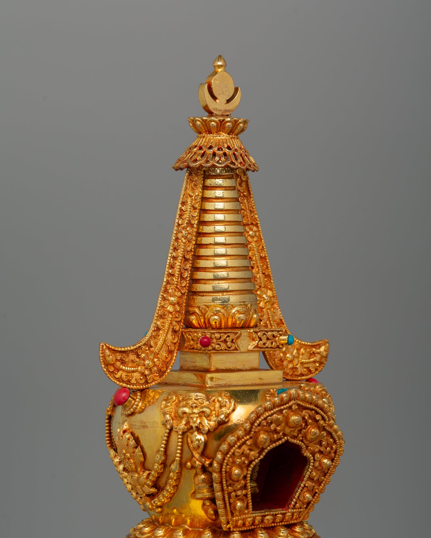 Tibetan Religious Buddhist Stupa | Buddhist Shrine Artifact