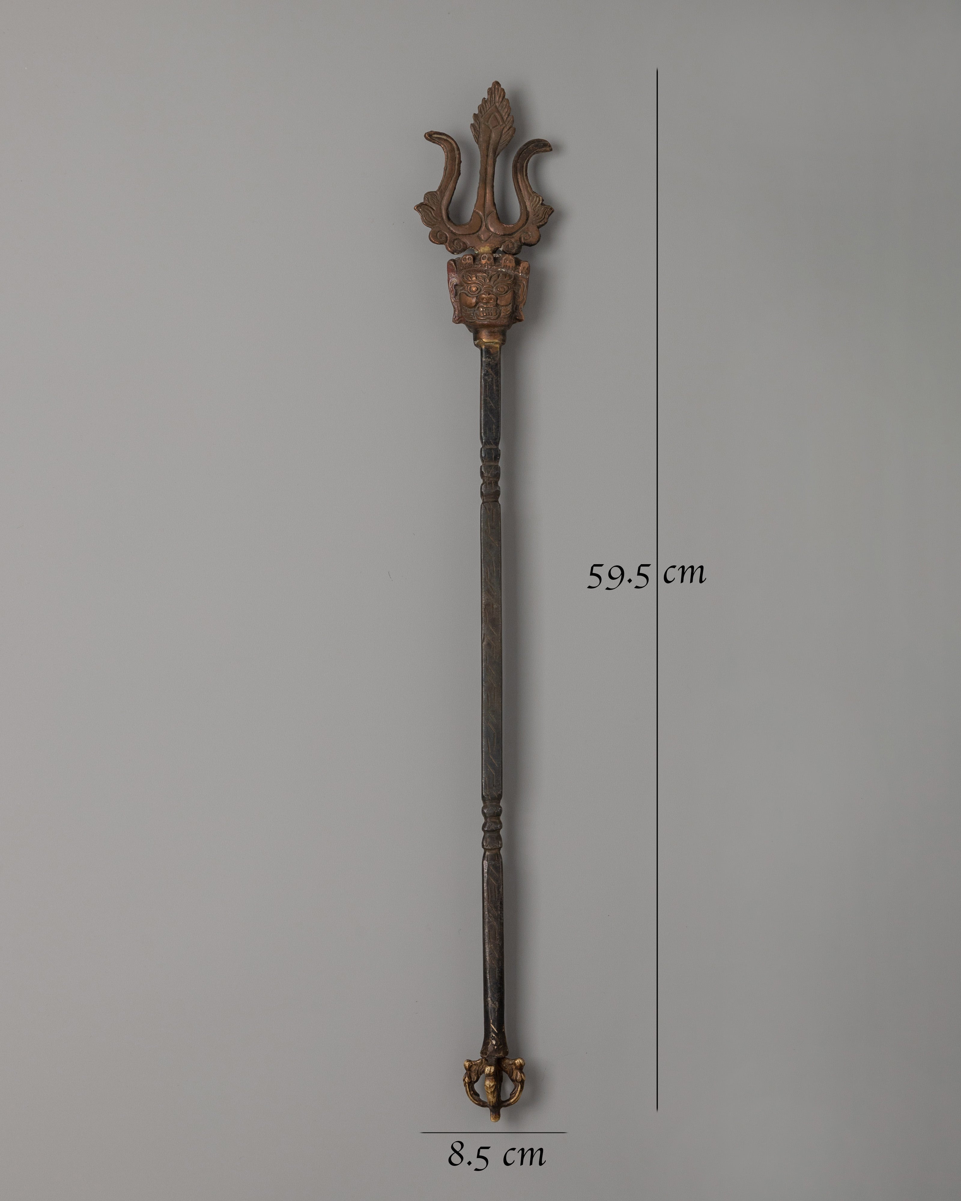 Trishul Trident Artwork | Symbol of Divine Power and Protection