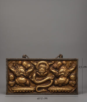 Handcrafted Wall Hanging | Spiritual Elegance for Your Space