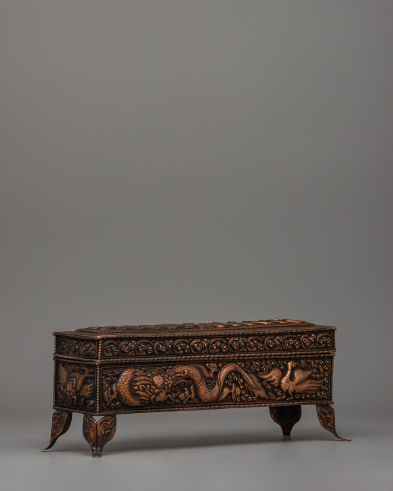 Copper-Made Incense Burner | Handcarved Himalayan Art