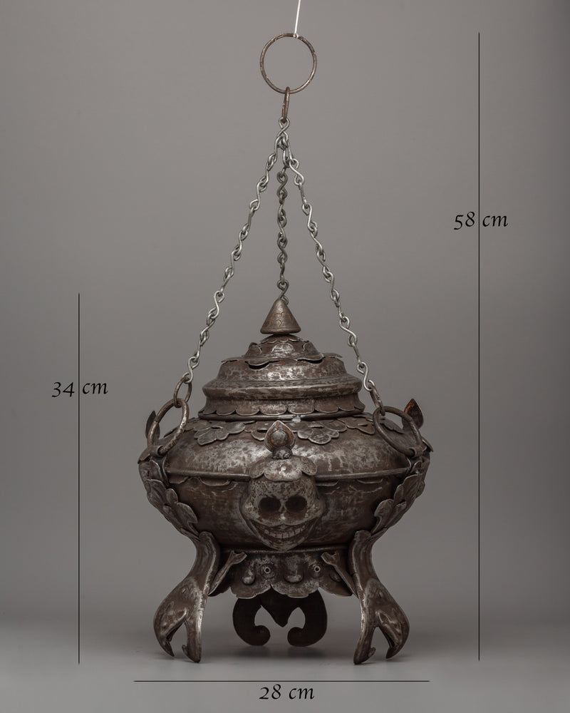 Sacred Hanging Incense Burner | A Ritualistic Craft