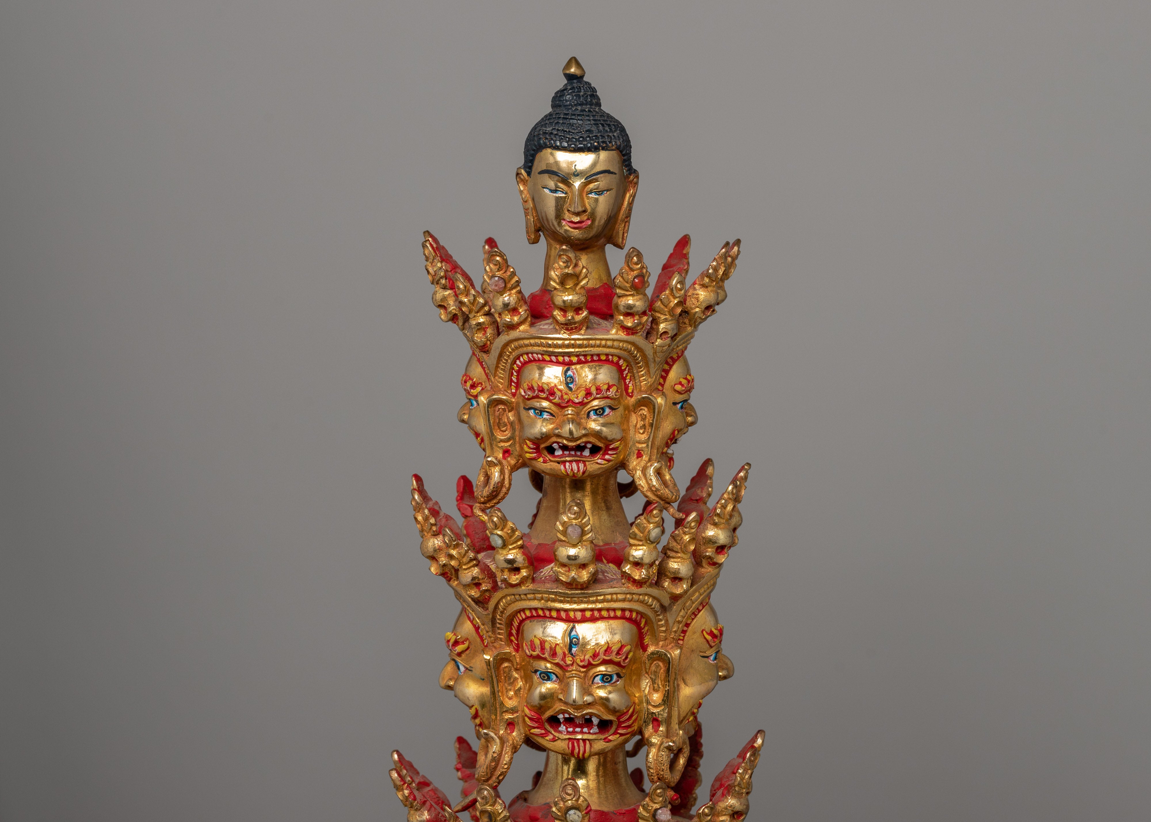 Phurba with Throne | A Powerful Ritual Dagger for Spiritual Protection