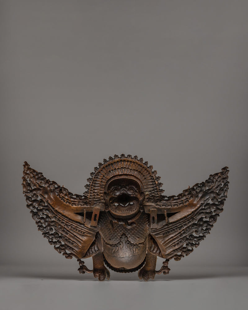 Copper Garuda Wall Hanging | Spiritual Home  Altar Art