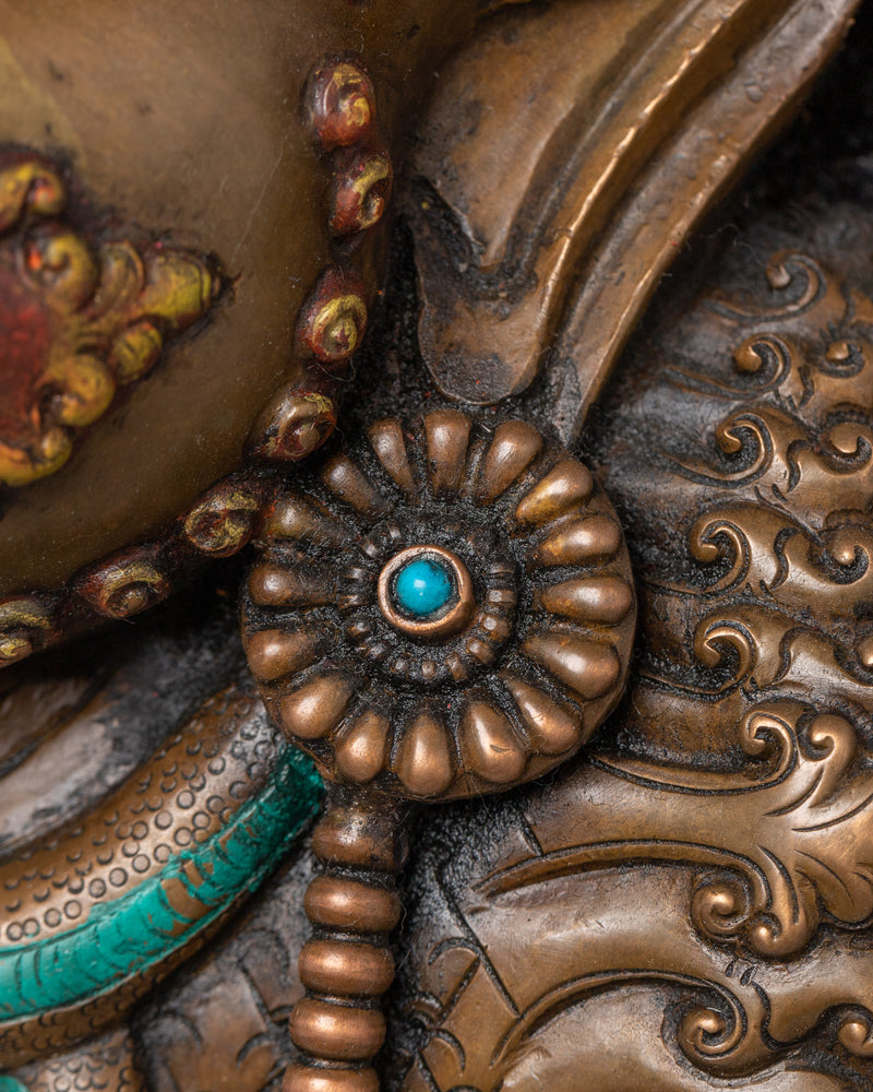 Copper Garuda Wall Hanging | Spiritual Home  Altar Art