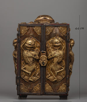 Large Tibetan Ghau Box | Spiritual Protection