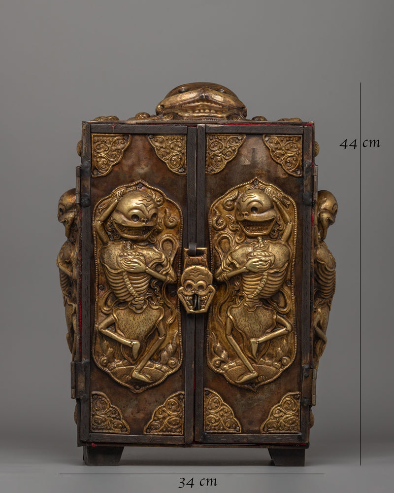 Large Tibetan Ghau Box | Spiritual Protection