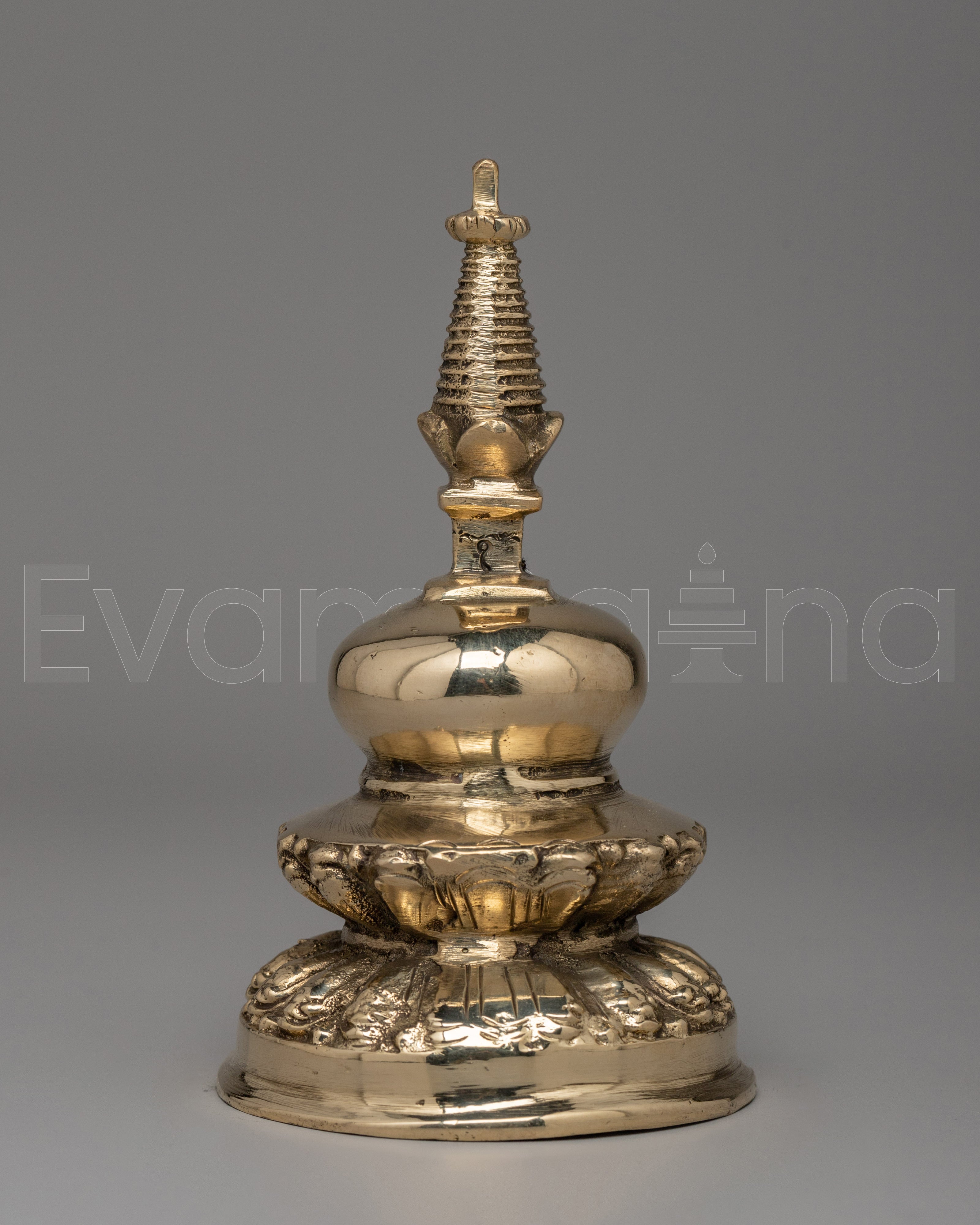 Handcrafted Brass Stupa 