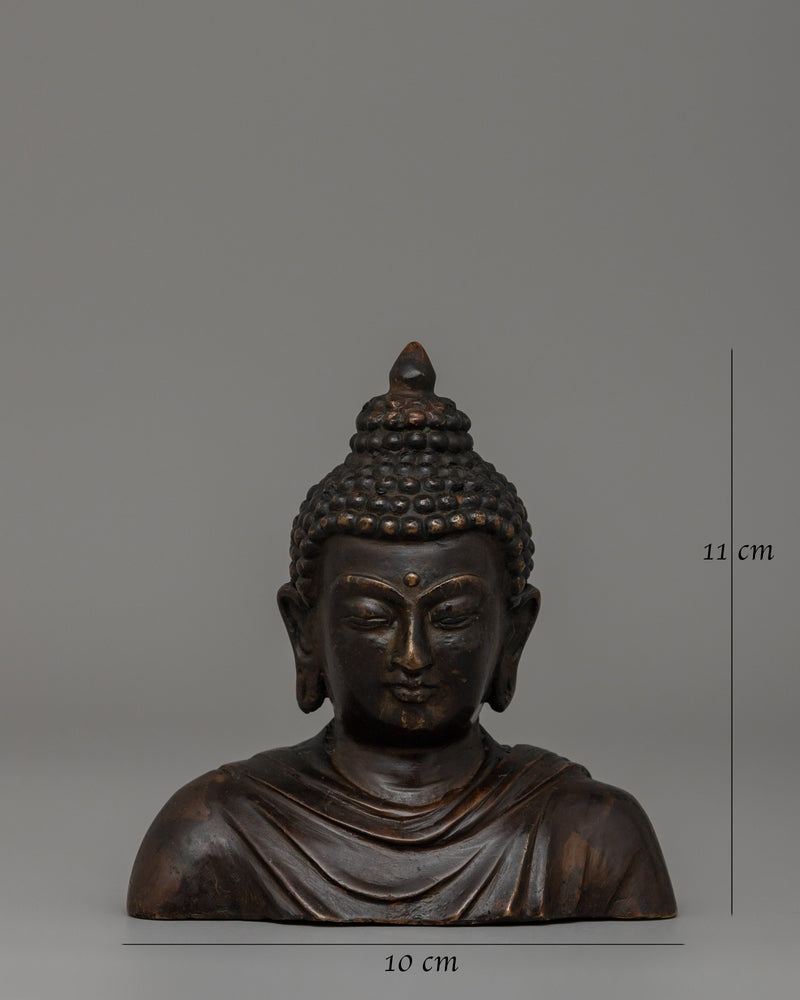 Handcrafted Buddha Head Home Decor | Ideal for Meditation Spaces