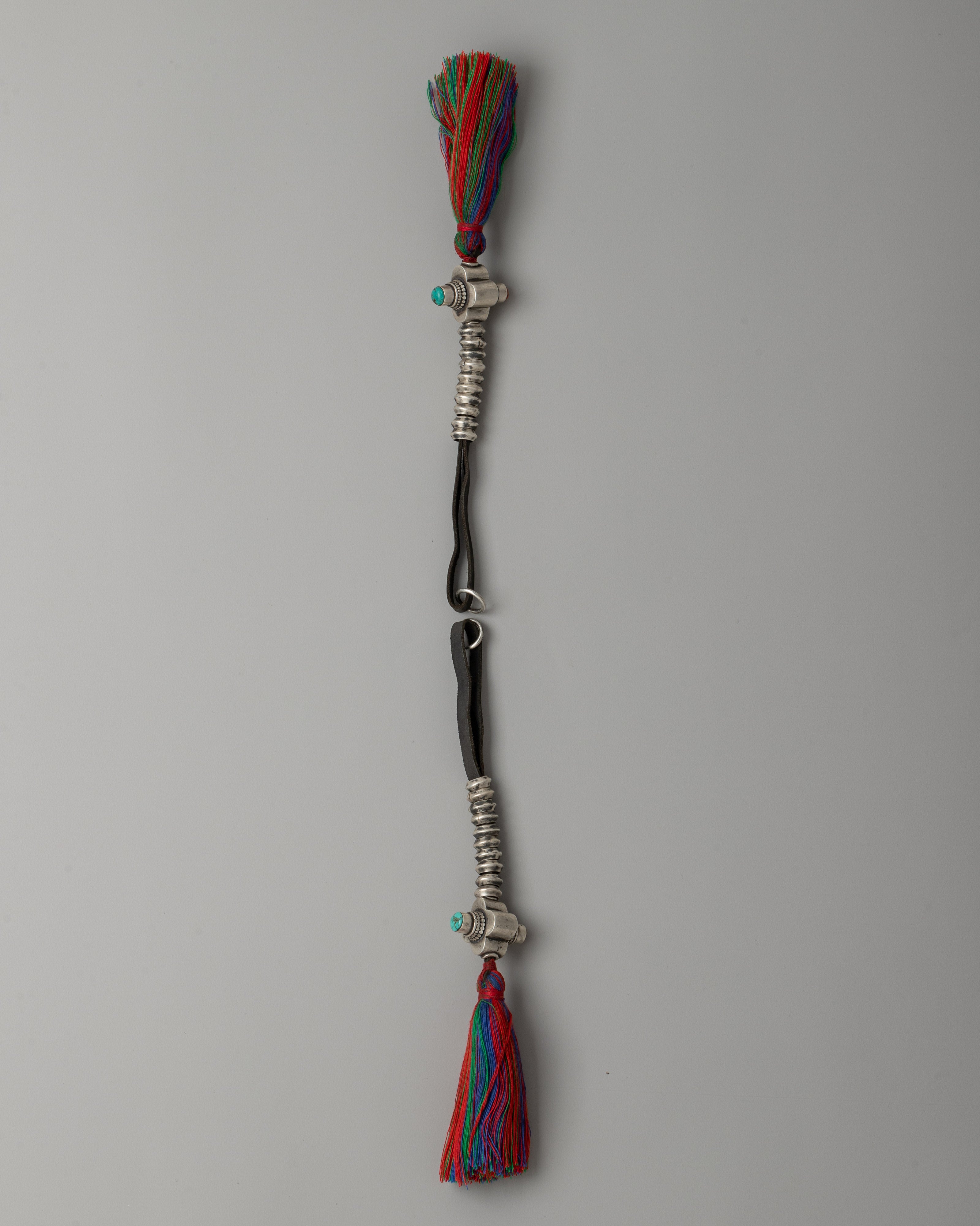 Chupsel With Colorful Tassel | A Sacred Prayer Bead Spacer