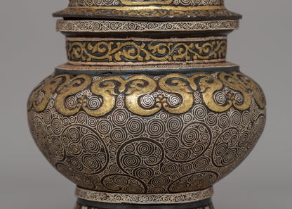 Traditionally Crafted Rice Pot | A Sacred Ritual Vessel