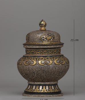 Traditionally Crafted Rice Pot | A Sacred Ritual Vessel