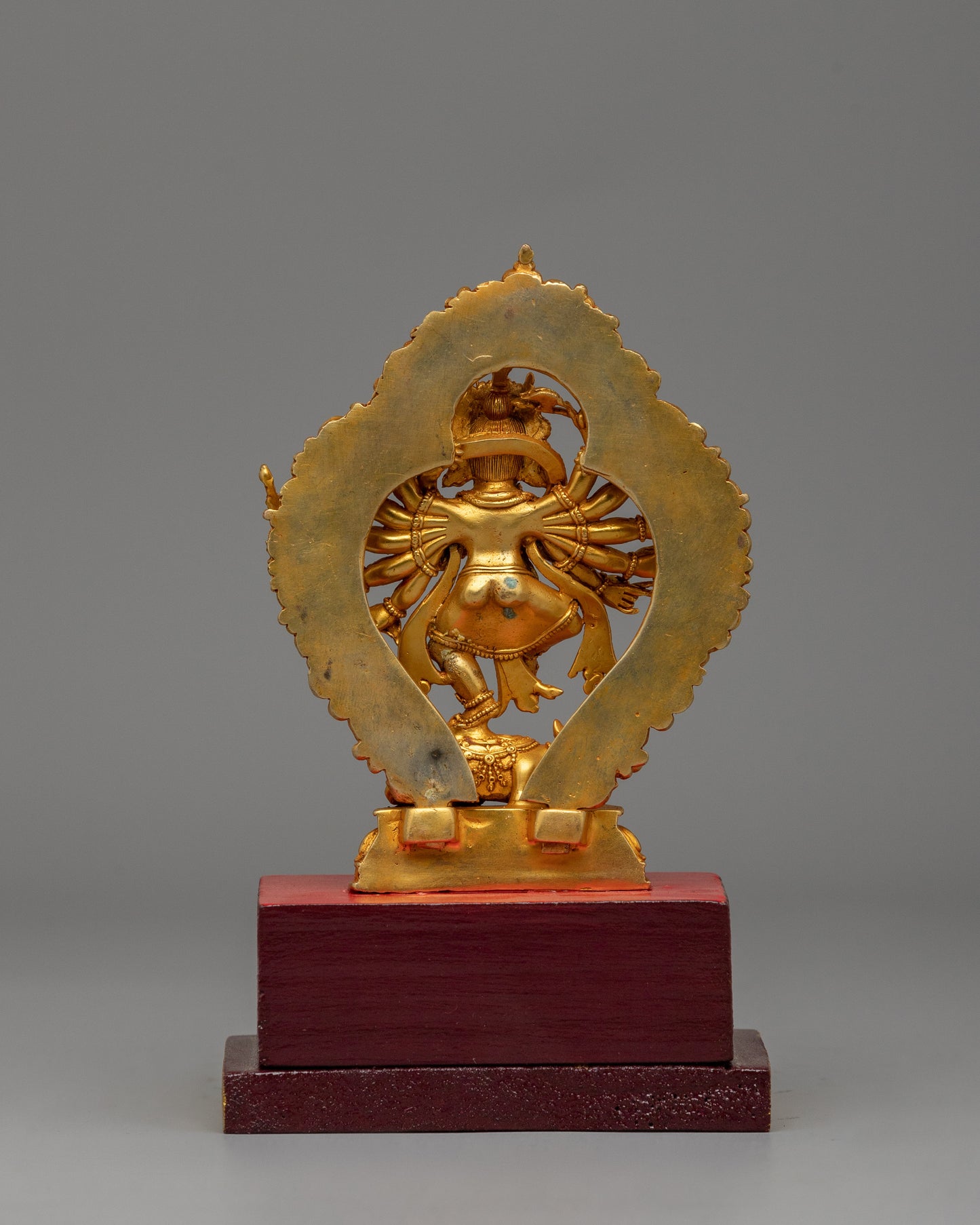 Twelve Armed Standing Ganesh | Perfect for Altars & Home Décor.