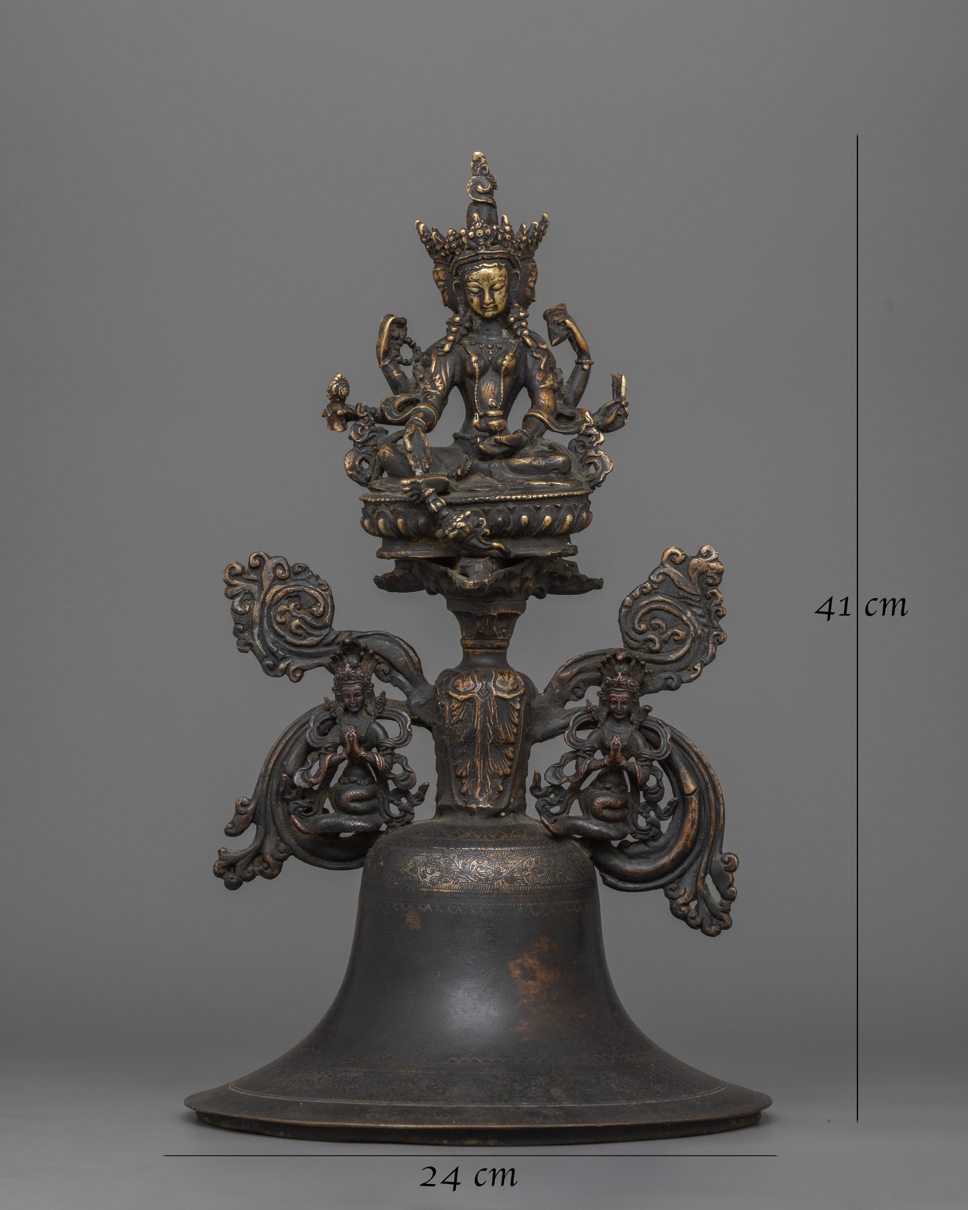Six Armed Vasudhara Figurine | The Goddess of Abundance