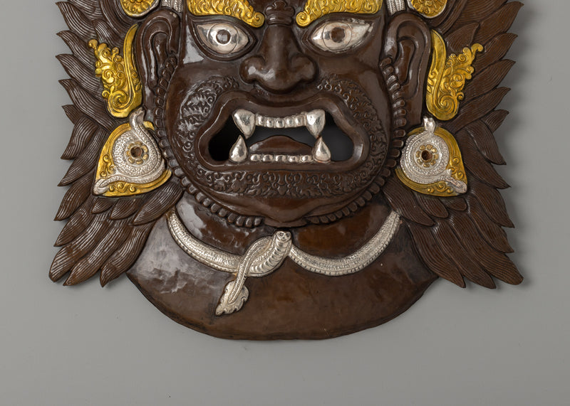 Bhairav Mask | Fierce Guardian of Protection