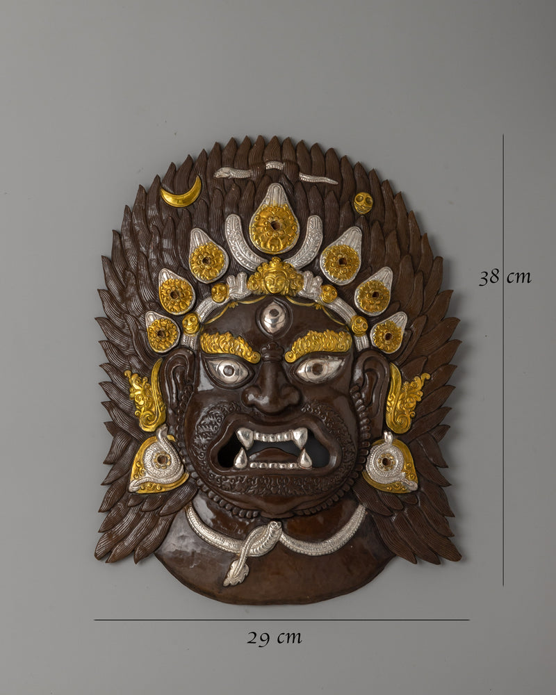 Bhairav Mask | Fierce Guardian of Protection