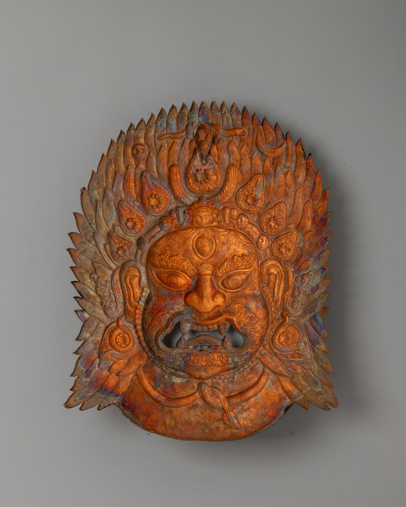 Bhairav Mask | Fierce Guardian of Protection